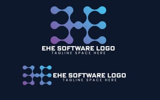 EHE software logo Brand Logo Template
