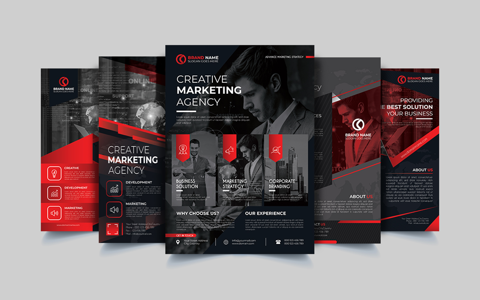 Template #363310 Agency Branding Webdesign Template - Logo template Preview