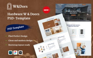 Hardware W & Doors -PSD-Template