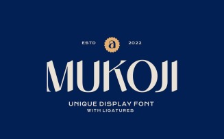 Mukoji Cool Awesome Font Style