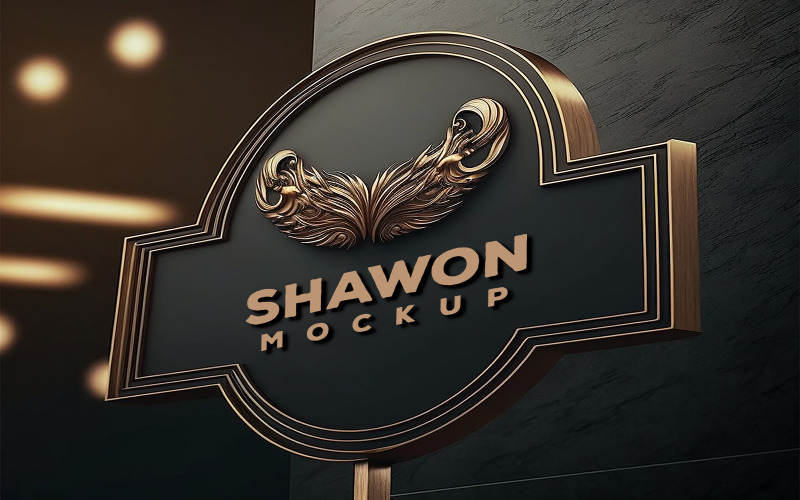 Shopping mall Billbord Mockup Product Mockup