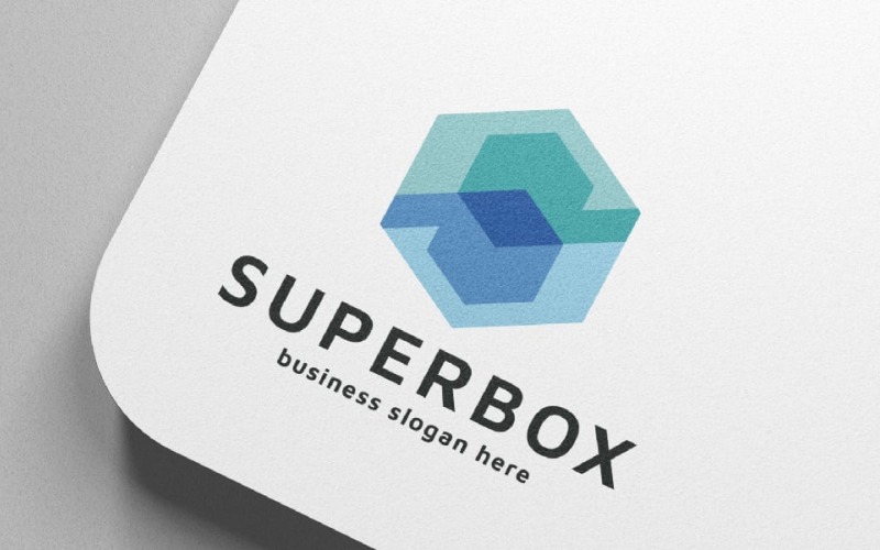 Super Box Letter S Pro Branding Logo Logo Template