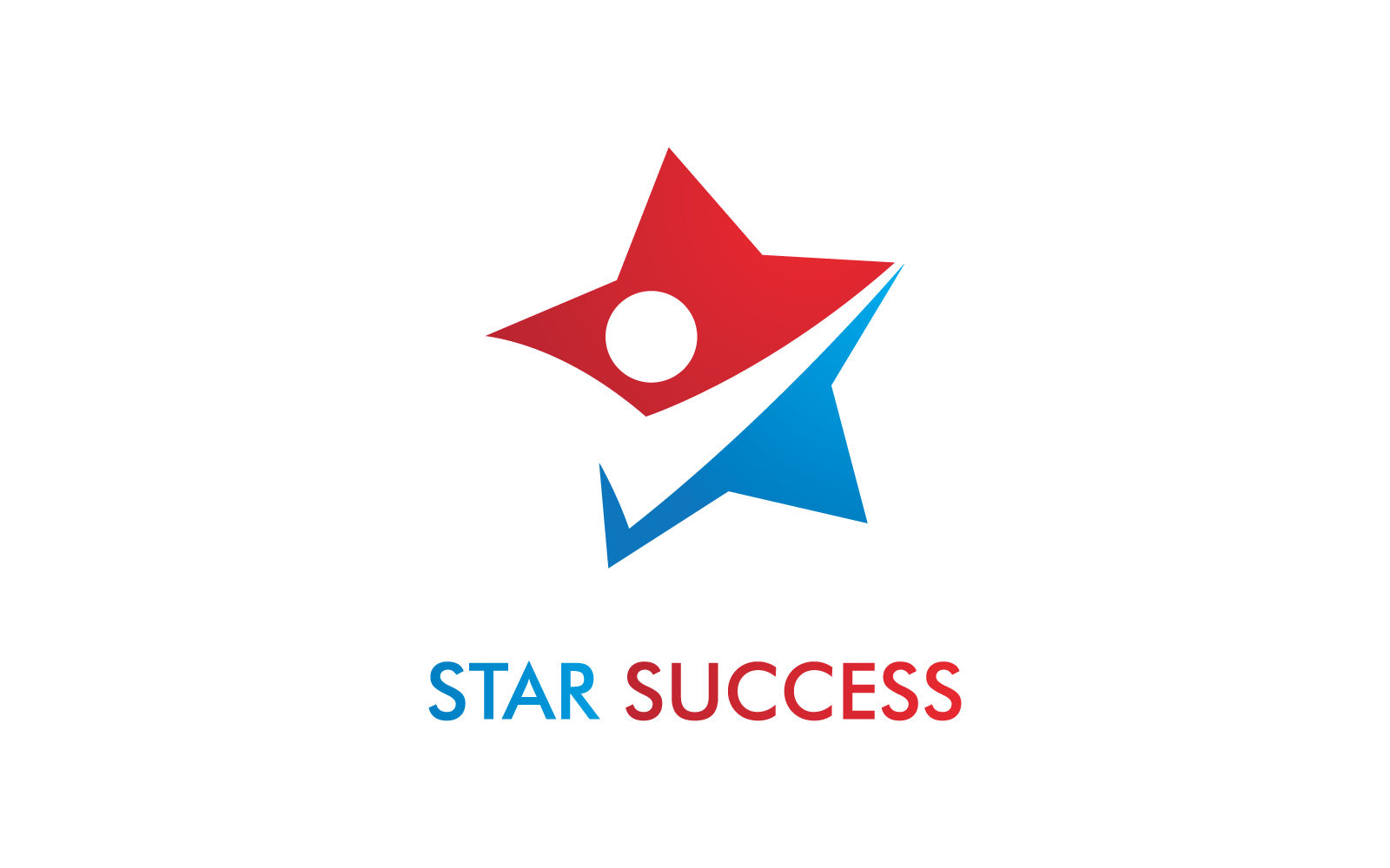 Star Success People illustration logo template