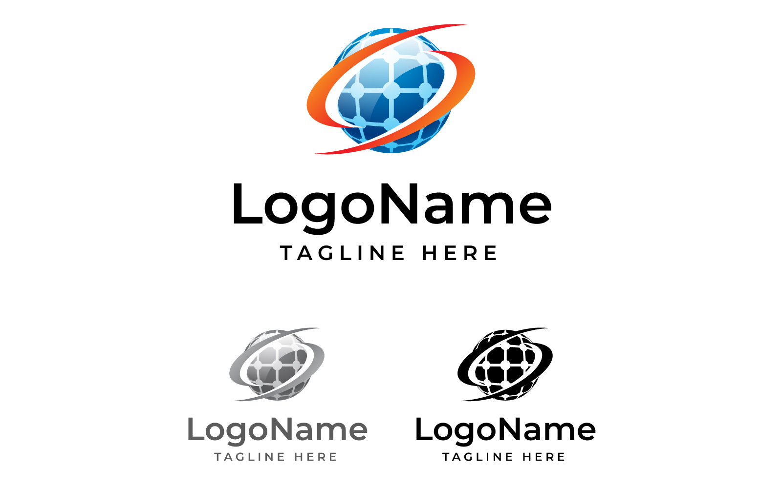 Kit Graphique #363696 Global Swoosh Web Design - Logo template Preview