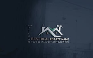 Real Estate Logo Template-Construction Logo-Property Logo Design...24