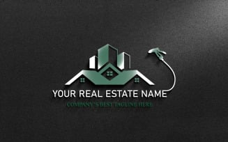 Real Estate Logo Template-Construction Logo-Property Logo Design...26
