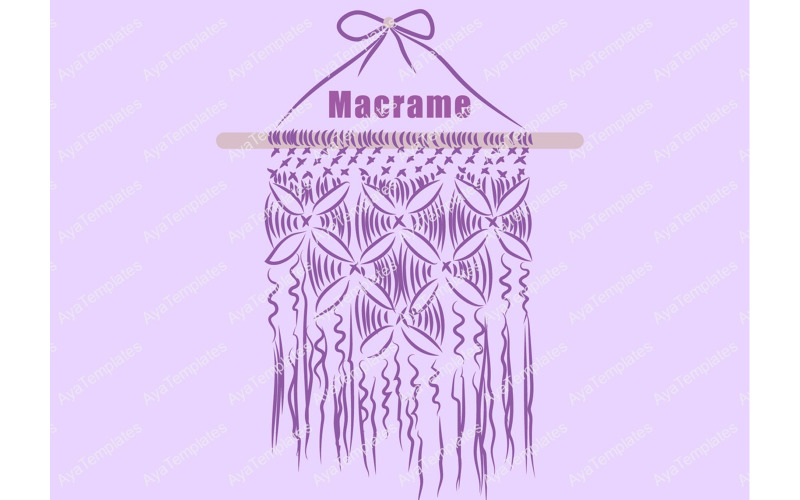 Macrame Logo Design Template Logo Template
