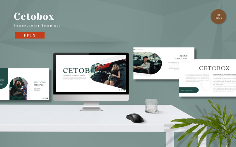 Cetobox - Powerpoint Template PowerPoint Template
