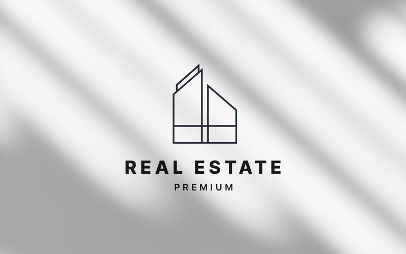 Home Building Real estate logo icon vector - LGV 16 Logo Template