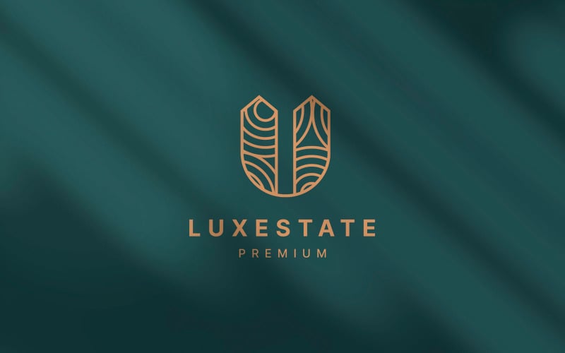 Luxury Home Estate Logo Design - LGV 15 Logo Template