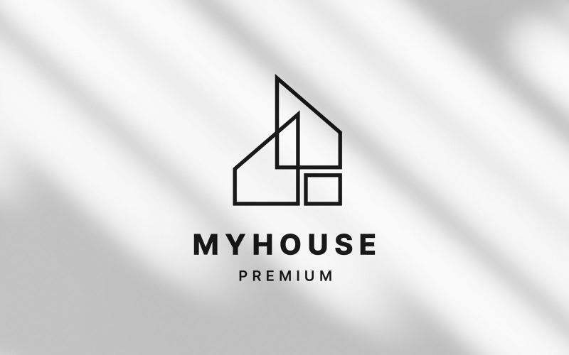My House Logo Design - LGV 19 Logo Template