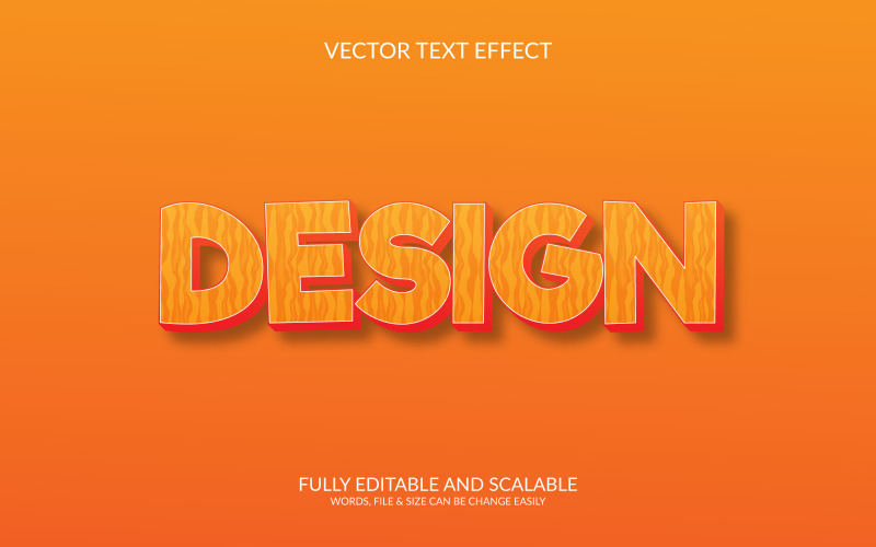 Design editable eps text effect design illustration Illustration