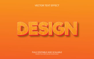 Design editable eps text effect design illustration