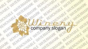 Winery Logo Template vlogo