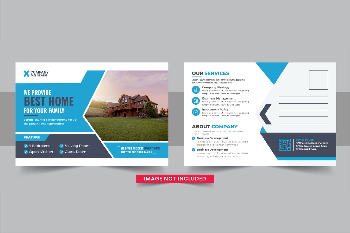 Template #364000 Postcard Architecture Webdesign Template - Logo template Preview