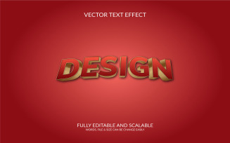 Design Editable Vector Eps Text Effect Illustration