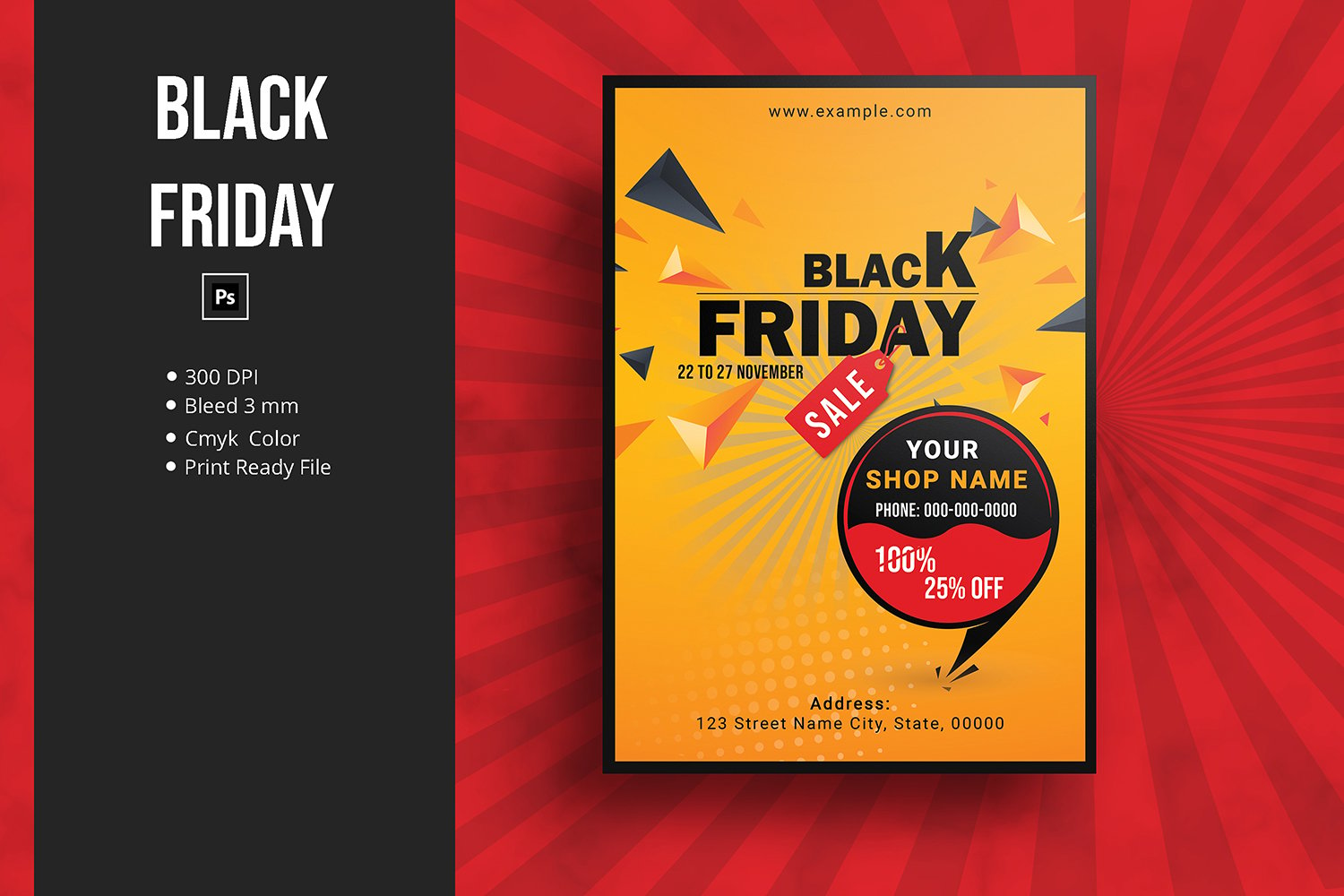 Template #364228 Friday Flyer Webdesign Template - Logo template Preview