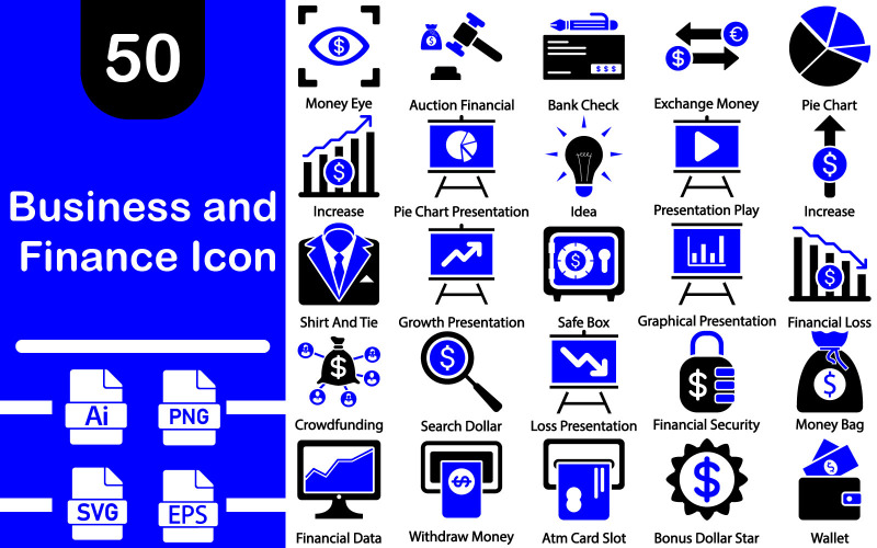 Business And Finance Icon Icon Set