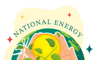 12 National Energy Conservation Day Illustration