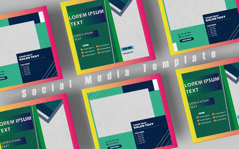 Aesthetic Instagram Post Banner Vector Design Social Media