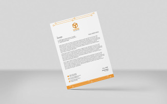 Corporate Letterhead Template Design_H_001