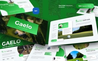 Gaelo - Golf Club Marketing Keynote