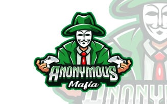 Hacker Mascot Logo Template