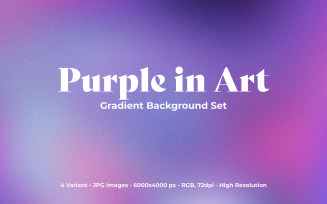 Purple in Art Gradient Background