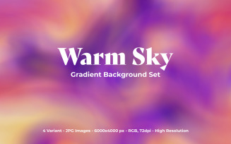 Warm Sky Gradient Background