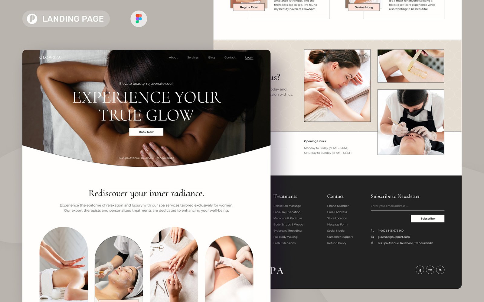 Template #364420 Spa Beauty Webdesign Template - Logo template Preview