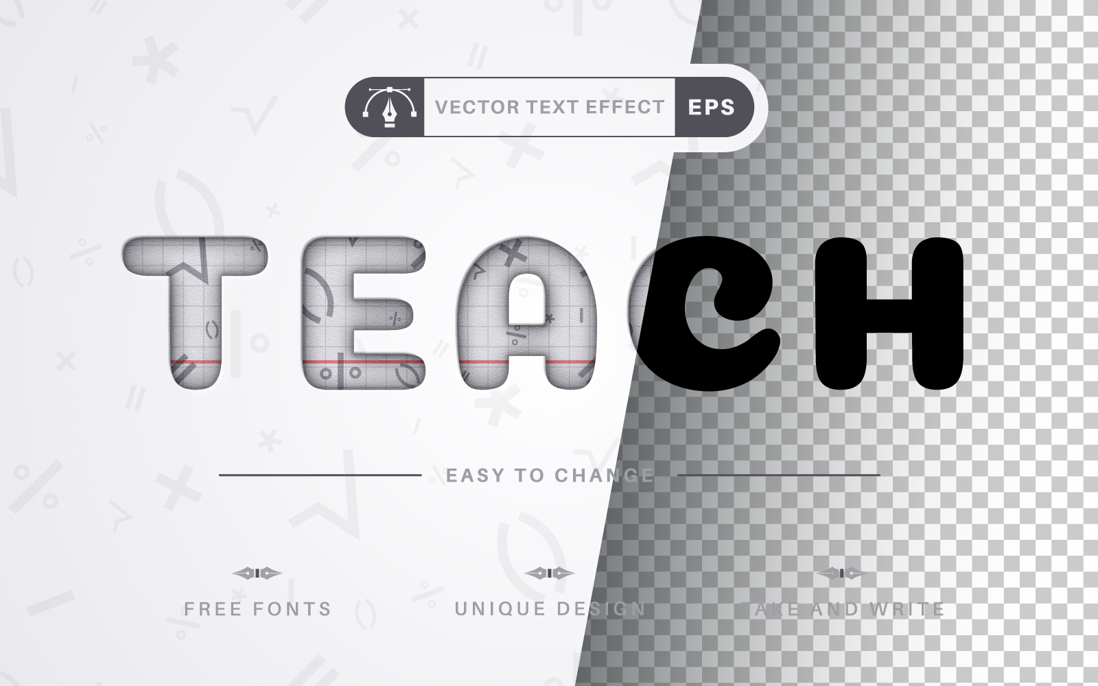 Template #364439 Effect Font Webdesign Template - Logo template Preview