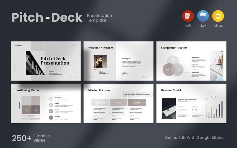 Business Pitch-Deck PowerPoint PowerPoint Template