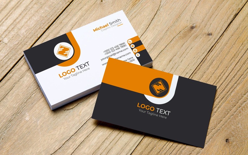 Creative Business Card Design - Sleek & Chic Business Cards Corporate Identity