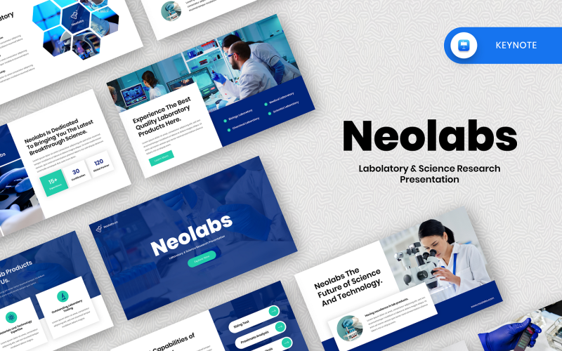 Neolabs - Laboratory & Science Research Keynote Keynote Template