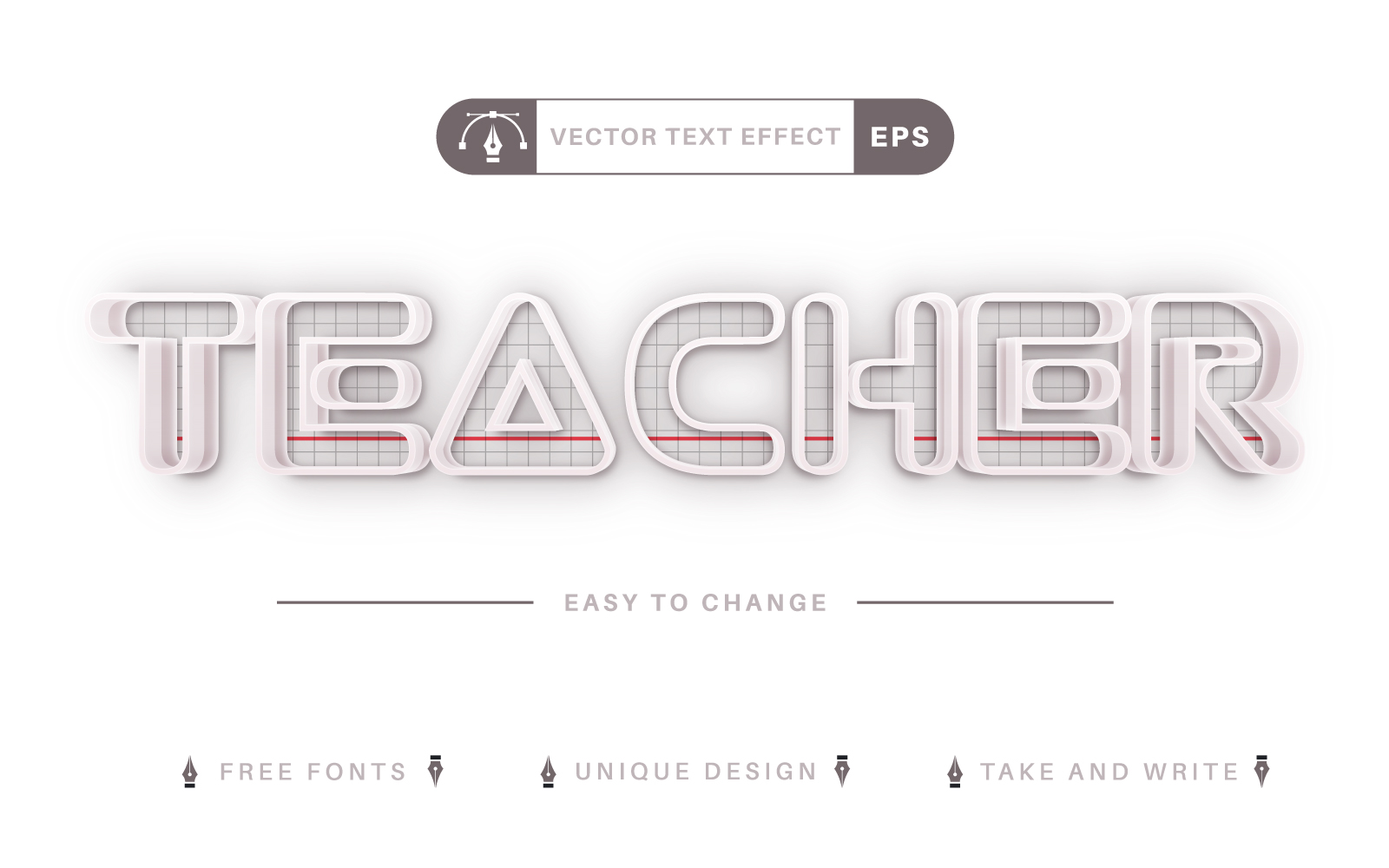 Kit Graphique #364513 Effet Font Web Design - Logo template Preview