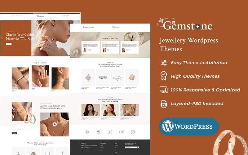 Template #364524 Jewelry Jewellery Webdesign Template - Logo template Preview