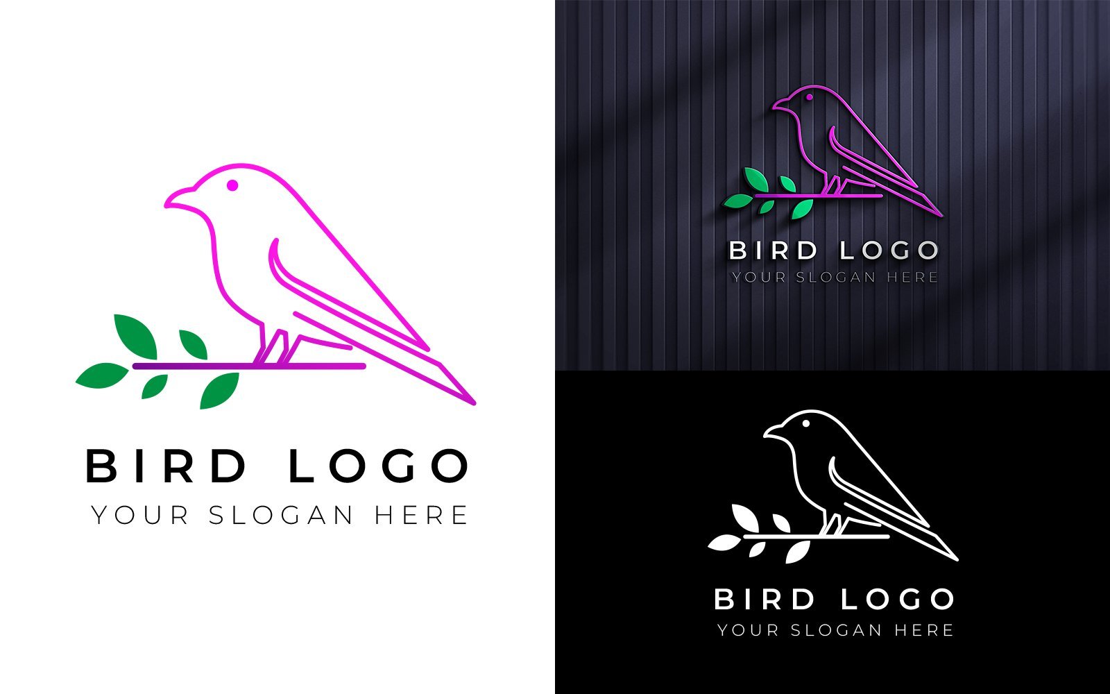 Template #364592 Animal Bird Webdesign Template - Logo template Preview