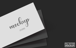 Branding Business identity paper card mockup Templates