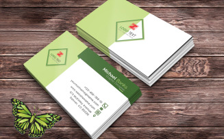 Business Card Templates - Corporate Canvas Cards