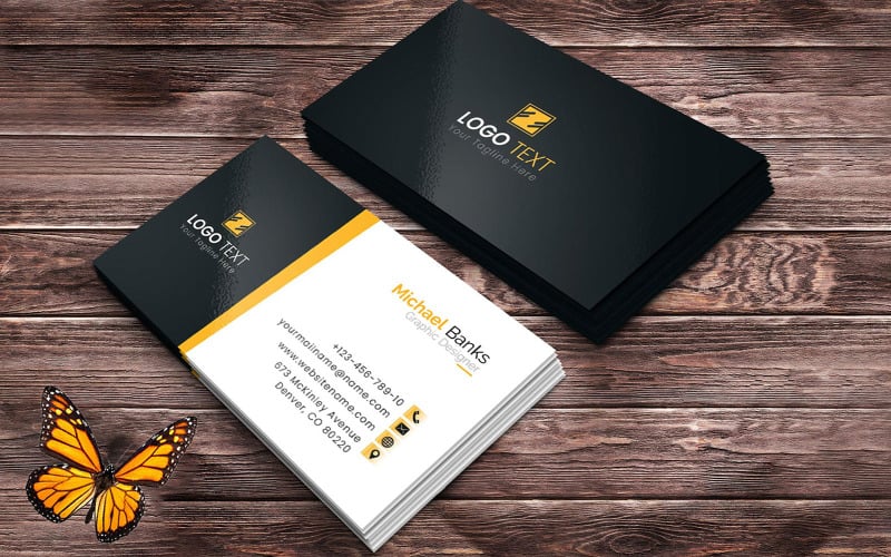 Business Card Templates - Custom Card Creations Corporate Identity
