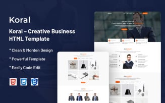 Koral – Creative Business Website Template