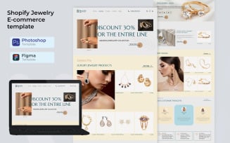 Shopify Jewelry E-commerce Template