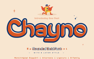 Chayno - Handwriting Font