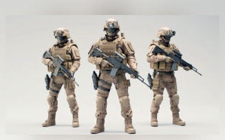 Heavily Armed Military Force 27