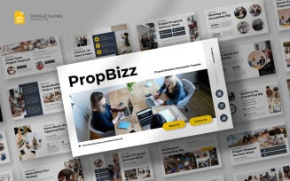 PropBizz - Project Proposal Google Slides Template