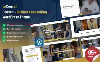 Conselt - Business Consulting WordPress Theme