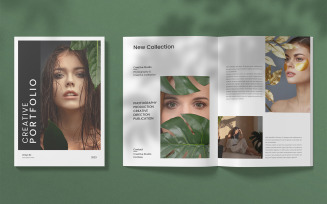 Creative Portfolio Layout for MS Word, InDesign and Affinity Suites