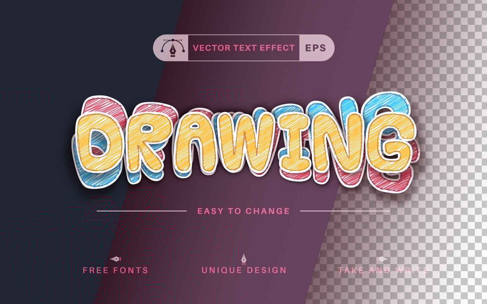 Kit Graphique #364817 Effet Font Web Design - Logo template Preview