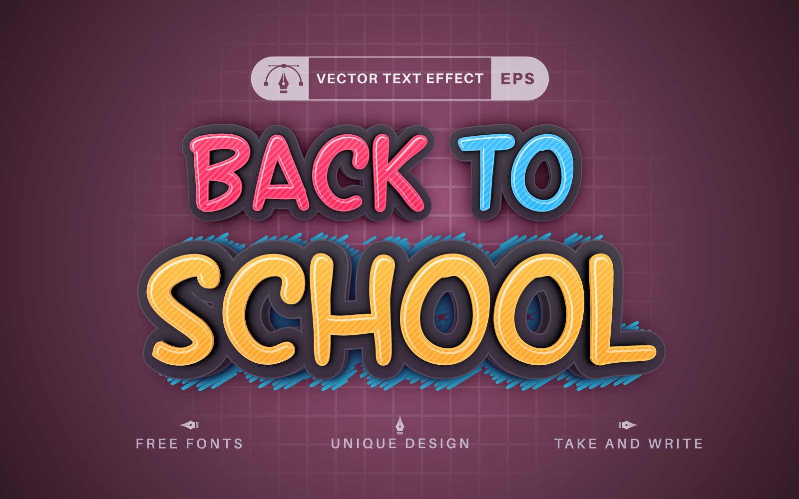 Kit Graphique #364853 Effet Font Web Design - Logo template Preview