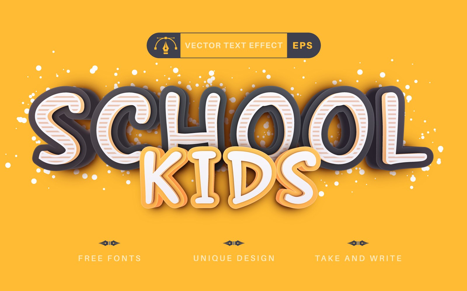 Kit Graphique #364863 Effet Font Web Design - Logo template Preview